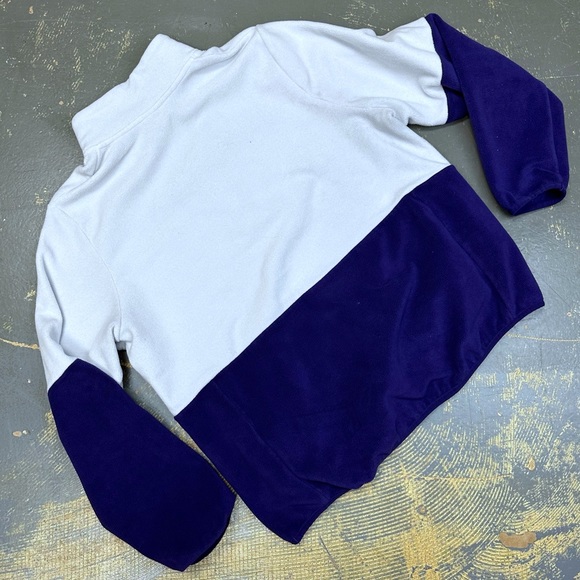 Nike Kansas State Wildcats 1/4 Zip Crew Neck Sweater AR8163-100 Large Purple - Picture 2 of 8